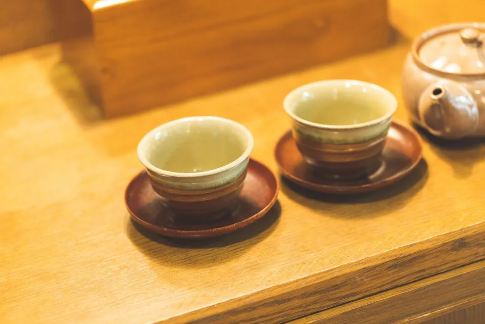 山荘茶托